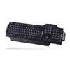 TASTIERA ATLANTIS USB RETROILLUMINATA P013-KS9X-U NERA CON 4 TASTI INTERNET + 4 MULTIMEDIALE